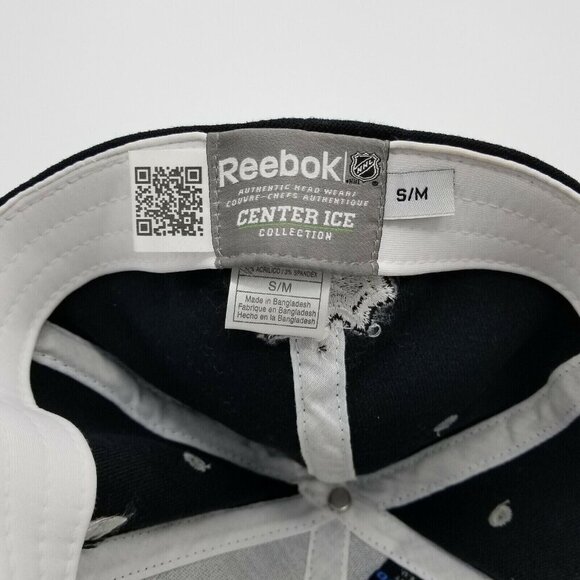 Chicago Blackhawks Rebook Cap Adult Hat Center Ice Collection Puff Logo S/M - Picture 6 of 6